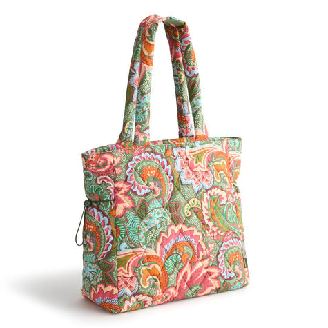 Original Zip Tote Bag Leaf Me Not Paisley in Featherweight