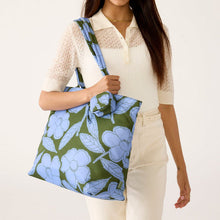 Original Zip Tote Bag Appliqué floral in Nylon