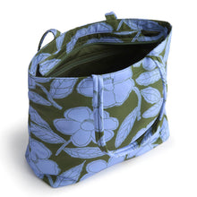 Original Zip Tote Bag Appliqué floral in Nylon