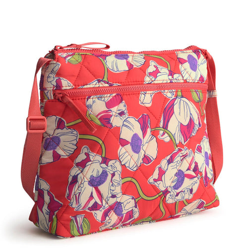 Original Zip Hipster Swirling poppies in Featherweight