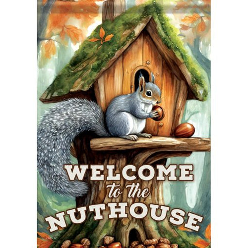 The Nuthouse Dura Soft Garden Flag