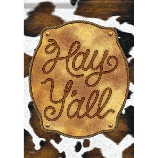 Hay Y’all Dura Soft Garden Flag