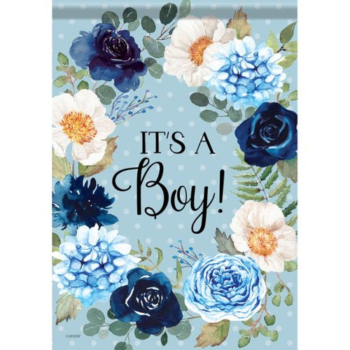 It’s A Boy Dura Soft Garden Flag