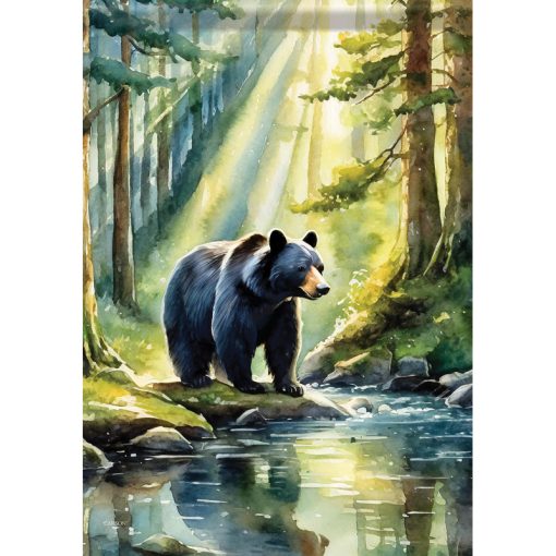 "Morning Light Bear" Dura Soft™ Flag
