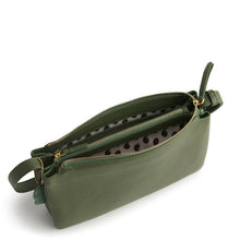 Foxbury Crossbody Bronze Green in Leather