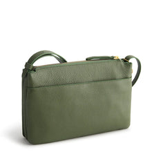 Foxbury Crossbody Bronze Green in Leather