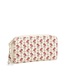 Medium Continental Wallet Rachel Ditsy in Premium Cotton