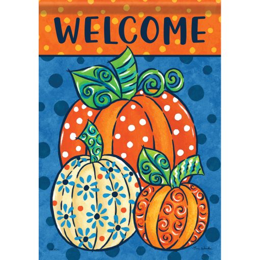 Whimsical Pumpkin Durasoft™ Flag