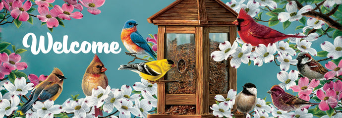 Songbird Feeder-Signature Sign