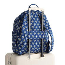 Bancroft Backpack Maison Blue in Premium Cotton
