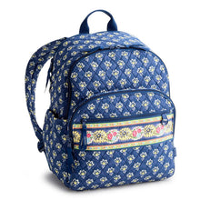 Bancroft Backpack Maison Blue in Premium Cotton
