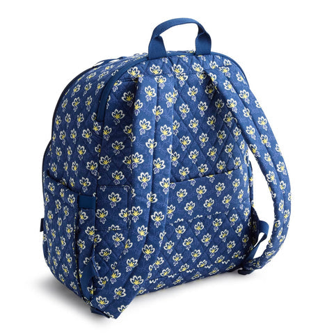Bancroft Backpack Maison Blue in Premium Cotton