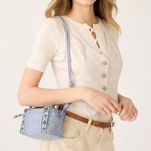 Mini Original Duffel Crossbody Chambray in Premium Cotton