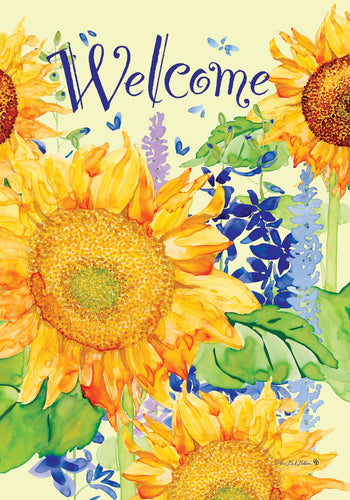 Large Flag-Happy Sunflowers