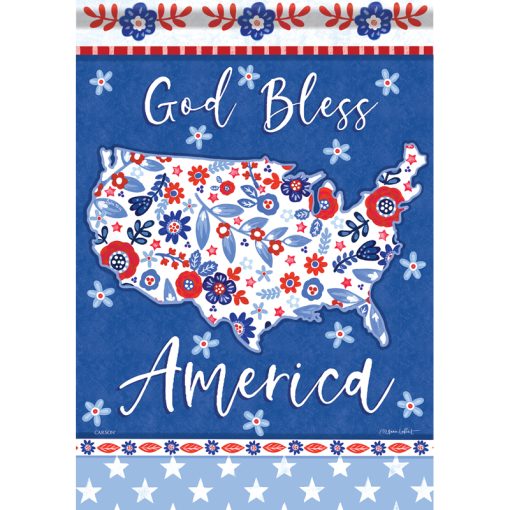 "Map of America" Dura Soft™ Garden Flag