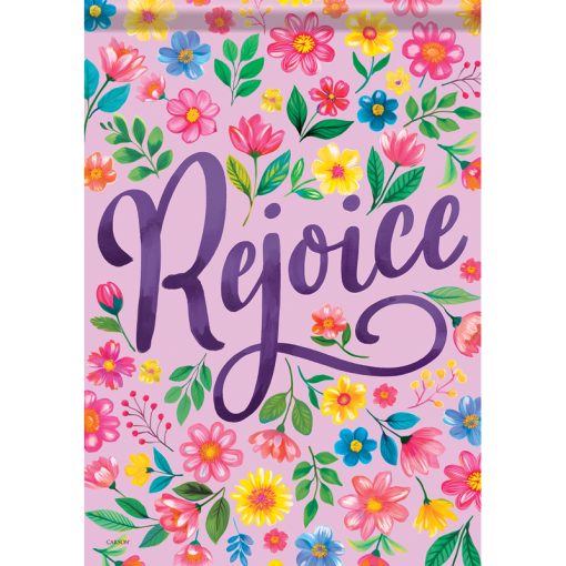 "Rejoice" Dura Soft™ Large Flag