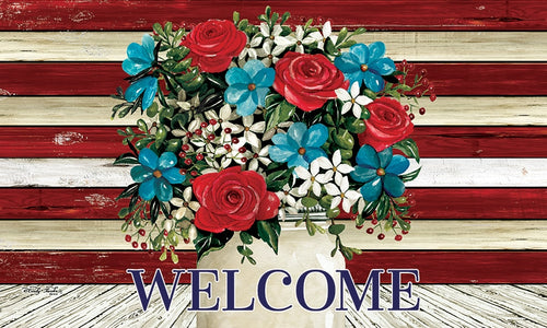 Mat Flag Florals