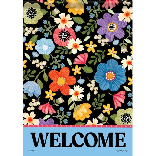 "Scattered Wildflowers" Dura Soft™ Garden Flag