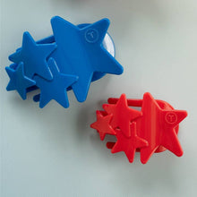 Flat Hair Clip | Red Shooting Star