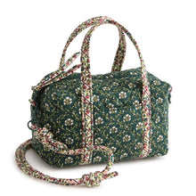 Mini Original Duffel Crossbody Mistletoe lattice in Premium cotton
