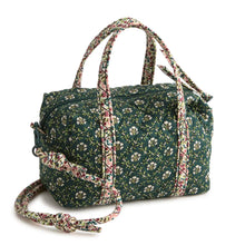 Mini Original Duffel Crossbody Mistletoe lattice in Premium cotton
