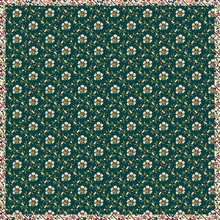 Tab Wallet Mistletoe lattice in Premium cotton