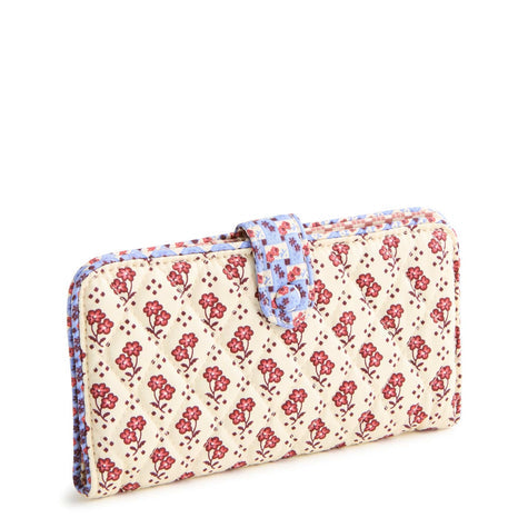 Tab Wallet Rachel Ditsy in Premium Cotton