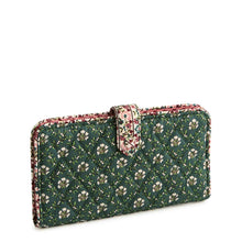 Tab Wallet Mistletoe lattice in Premium cotton