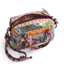 Mini Original Duffel Crossbody Fall harvest patchwork in Premium cotton
