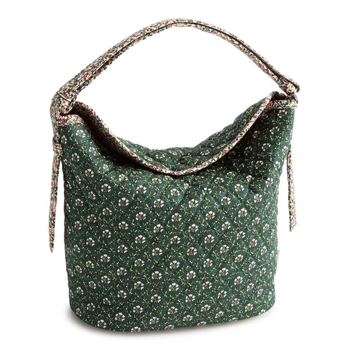 Astoria Shoulder Bag Mistletoe lattice in Premium cotton