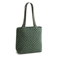Small Original Zip Tote Bag Mistletoe lattice in Premium cotton