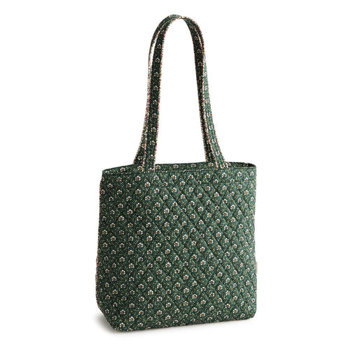 Small Original Zip Tote Bag Mistletoe lattice in Premium cotton