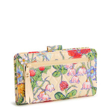 Turnlock Wallet All The Pretty Wildflowers in Premium Cotton