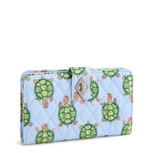 Turnlock Wallet Slow Dance in Premium Cotton