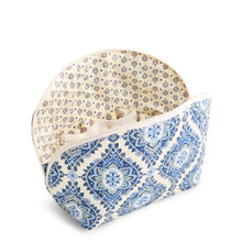 Large Dome Cosmetic Cambridge Blues in Premium Cotton