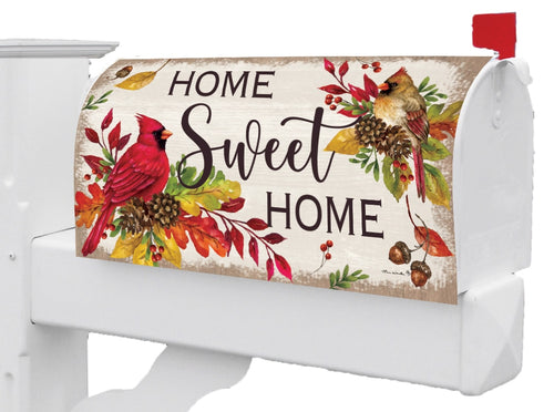 Mailbox Makeover-Home Sweet Cardinals