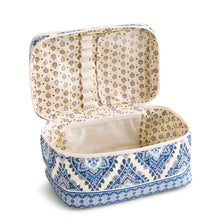 Brush Up Cosmetic Case Cambridge Blues in Premium Cotton
