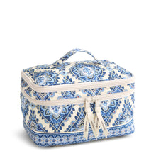 Brush Up Cosmetic Case Cambridge Blues in Premium Cotton