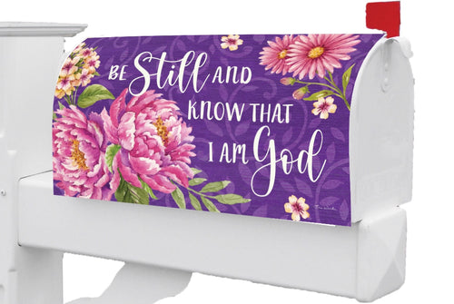 Be Still Floral-Large Mailbox Makeover