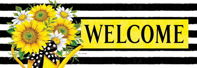 Sunflower Watering Can-Signature Sign