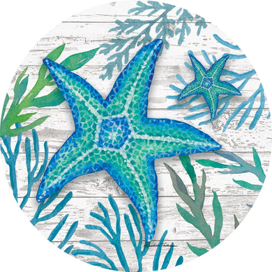 Teal Starfish-Stepping Stone
