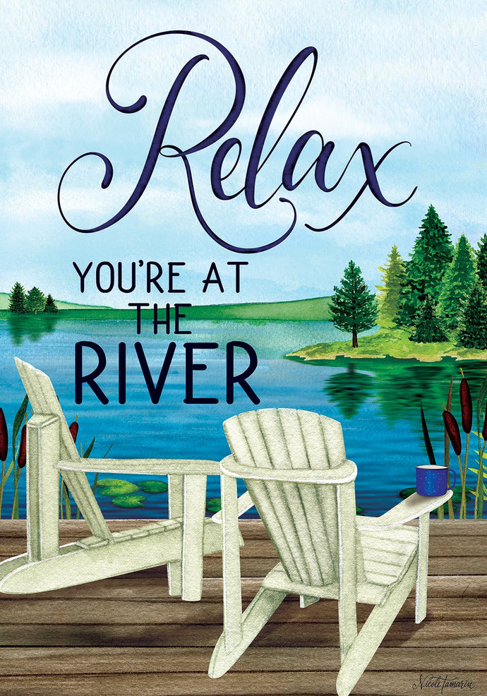 Relax River-Garden Flag