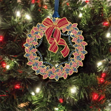 Patriotic Wreath Ornament