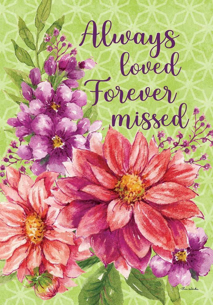 Always Loved-Garden Flag