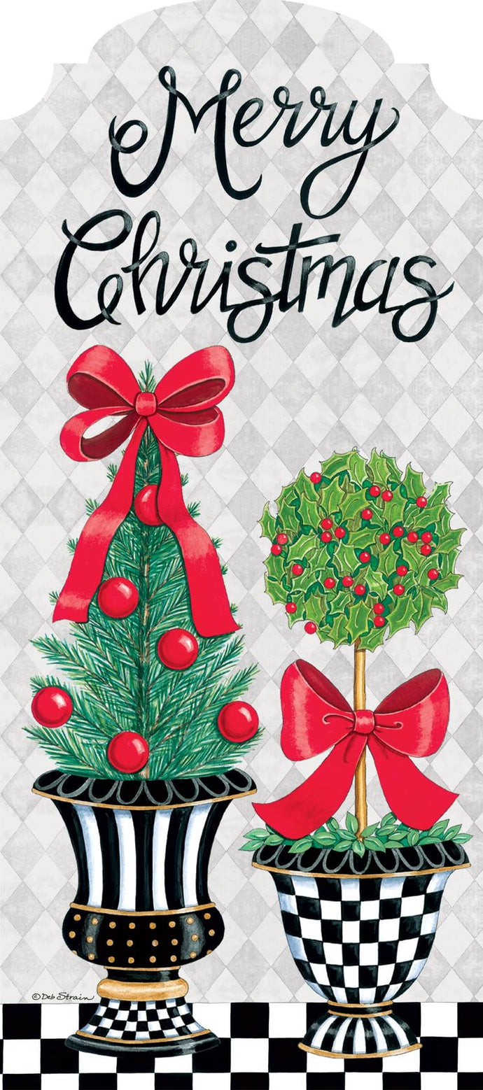 YarDecor-Christmas Topiary