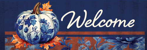 Signature Sign-Chinoiserie Pumpkin