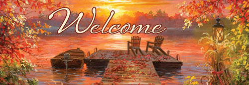 Signature Sign-Sunset Lake
