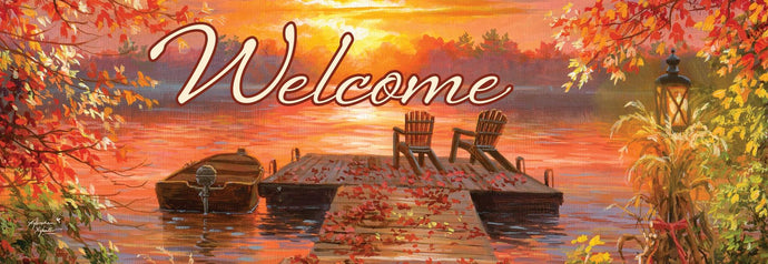 Signature Sign-Sunset Lake