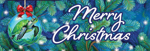 Signature Sign-Sea Turtle Ornament
