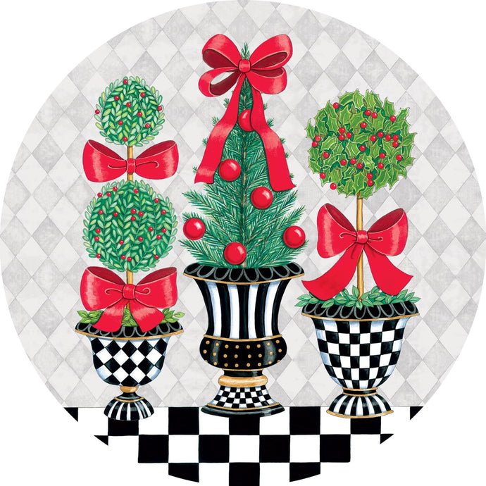 Stepping Stone-Christmas Topiary